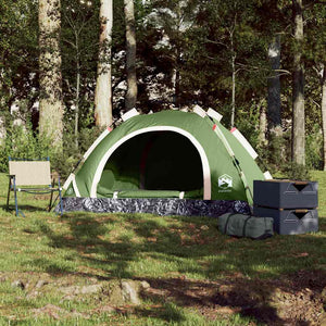 Campingzelt Grün 2 Personen Quick Release