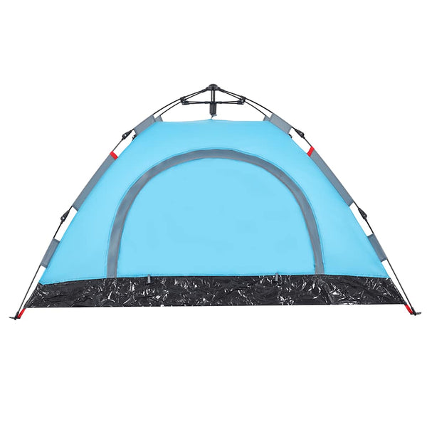 2-Personen Campingzelt Blau Quick Release