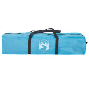 2-Personen Campingzelt Blau Quick Release