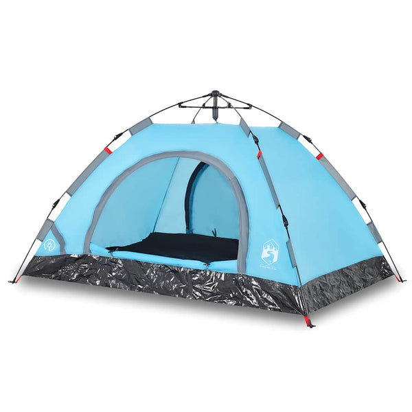 Campingzelt Blau für 4 Personen