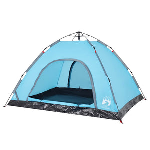 Campingzelt Blau für 4 Personen