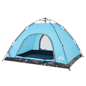 Campingzelt Blau für 4 Personen