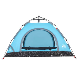 Campingzelt Blau für 4 Personen