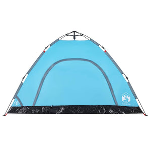 Campingzelt Blau für 4 Personen