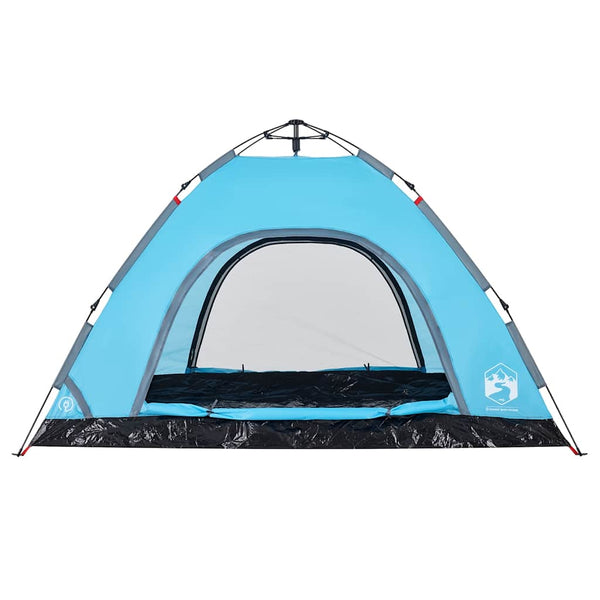 Campingzelt Blau für 4 Personen