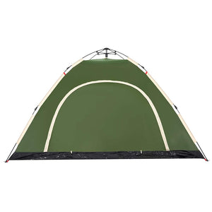 5-Personen Campingzelt Grün Quick Release