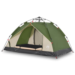 Kuppel-Campingzelt für 2 Personen, Grün