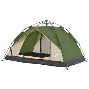 Kuppel-Campingzelt für 2 Personen, Grün