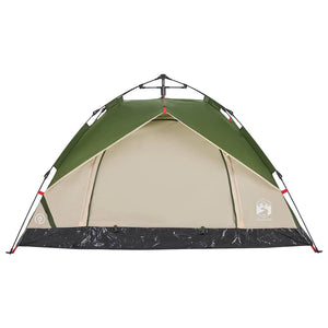 Kuppel-Campingzelt für 2 Personen, Grün