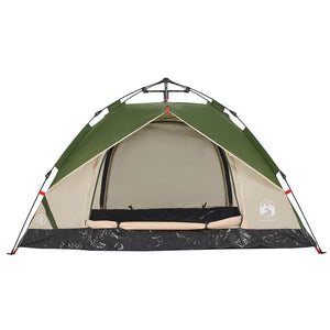 Kuppel-Campingzelt für 2 Personen, Grün