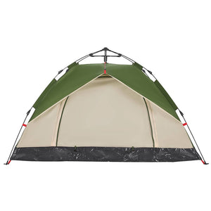 Kuppel-Campingzelt für 2 Personen, Grün