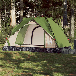 Kuppel-Campingzelt für 2 Personen, Grün