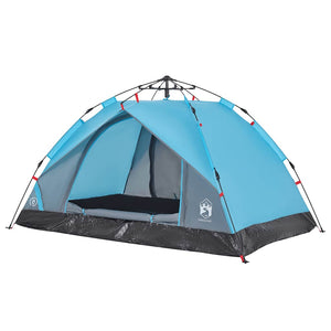 2-Personen Campingzelt Kuppelzelt Blau