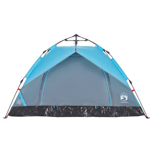 2-Personen Campingzelt Kuppelzelt Blau
