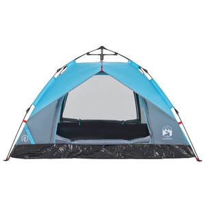 2-Personen Campingzelt Kuppelzelt Blau