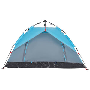 2-Personen Campingzelt Kuppelzelt Blau
