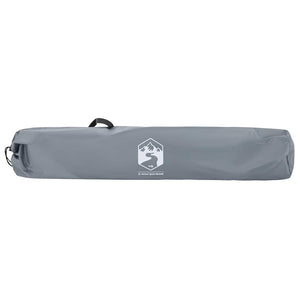 2-Personen Kuppelzelt Grau/Orange Quick Release