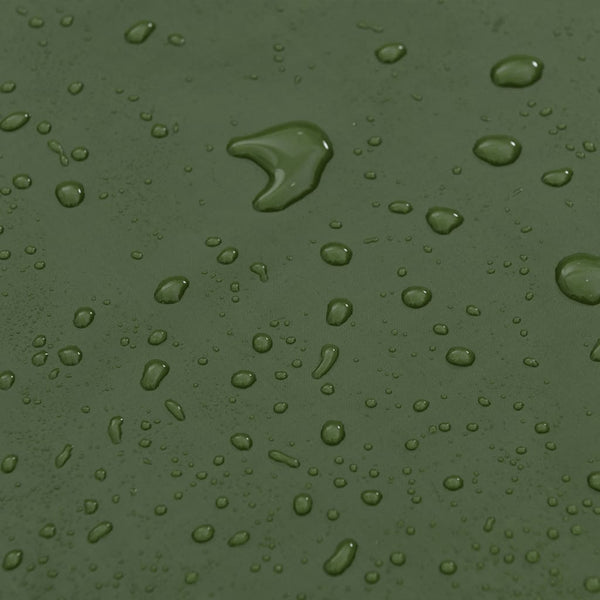 Regenponcho Grün mit Kapuze 2-in-1
