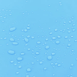 2-in-1 Regenponcho mit Kapuze Blau 223x145 cm