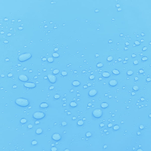 2-in-1 Regenponcho mit Kapuze Blau 223x145 cm
