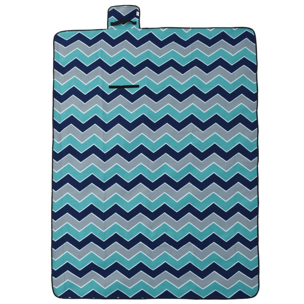 Faltbare Picknickdecke Blau 200x150 cm