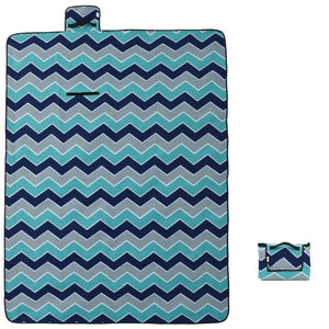 Faltbare Picknickdecke Blau 200x150 cm
