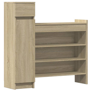 Schuhschrank Sonoma Eiche, 100 cm