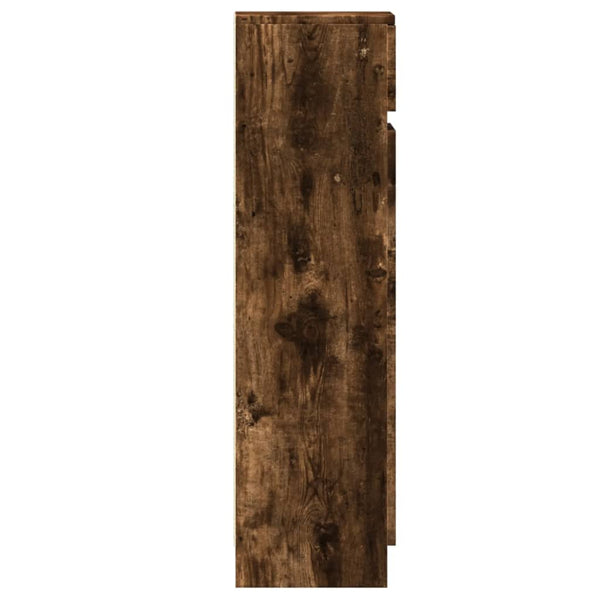 Schuhschrank Räuchereiche Holzwerkstoff