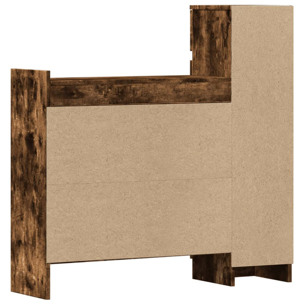 Schuhschrank Räuchereiche Holzwerkstoff