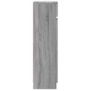 Grauer Schuhschrank Sonoma, 100,5 cm