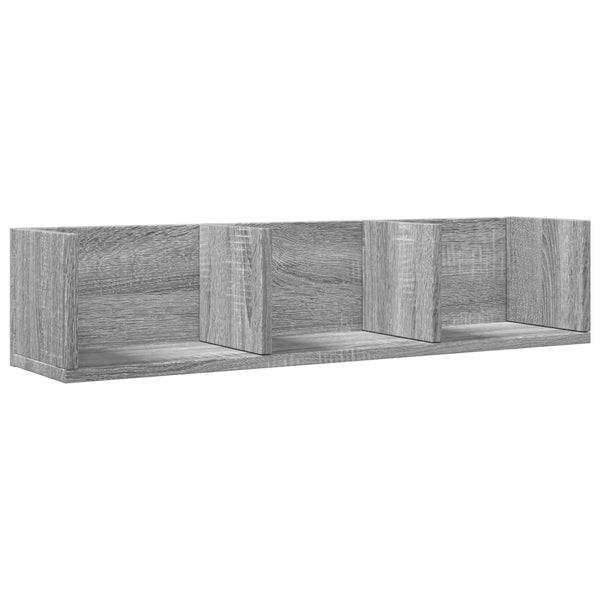 Wandschrank Grau Sonoma-Eiche 75 cm