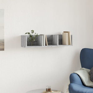 Wandschrank Grau Sonoma-Eiche 75 cm