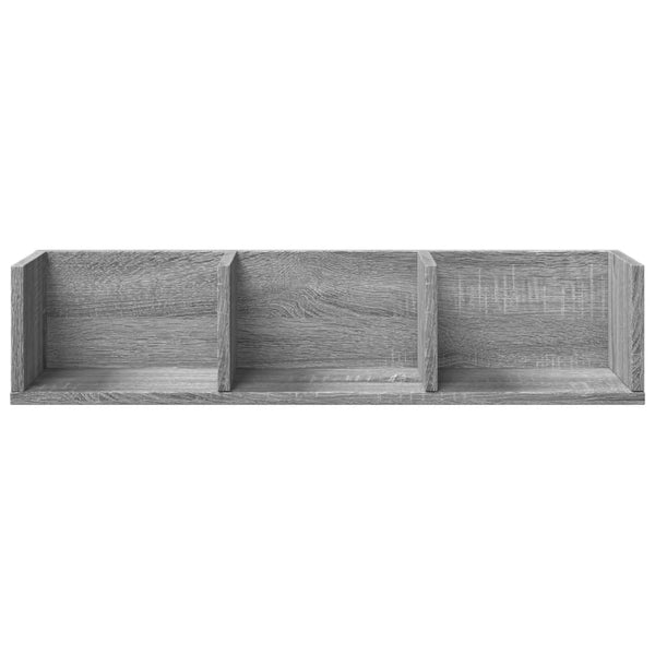 Wandschrank Grau Sonoma-Eiche 75 cm
