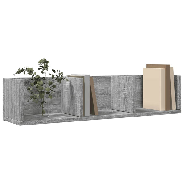 Wandschränke 2er Set Sonoma Eiche 75x18x16,5 cm