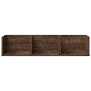 Wandschränke 2er Set Eichenoptik 75x18 cm