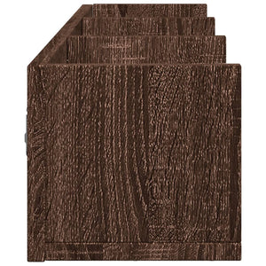 Wandschränke 2er Set Eichenoptik 75x18 cm