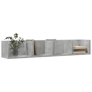 Wandschränke 2er Set Betongrau 99cm