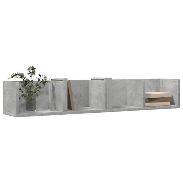 Wandschränke 2er Set Betongrau 99cm