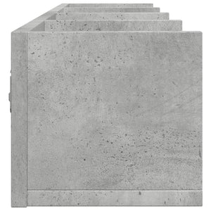 Wandschränke 2er Set Betongrau 99cm