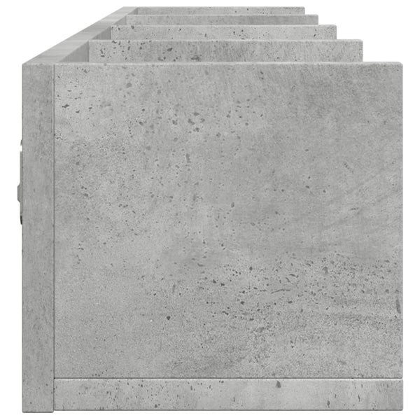Wandschränke 2er Set Betongrau 99cm