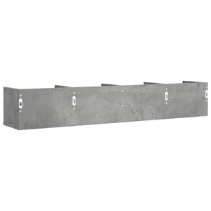 Wandschränke 2er Set Betongrau 99cm