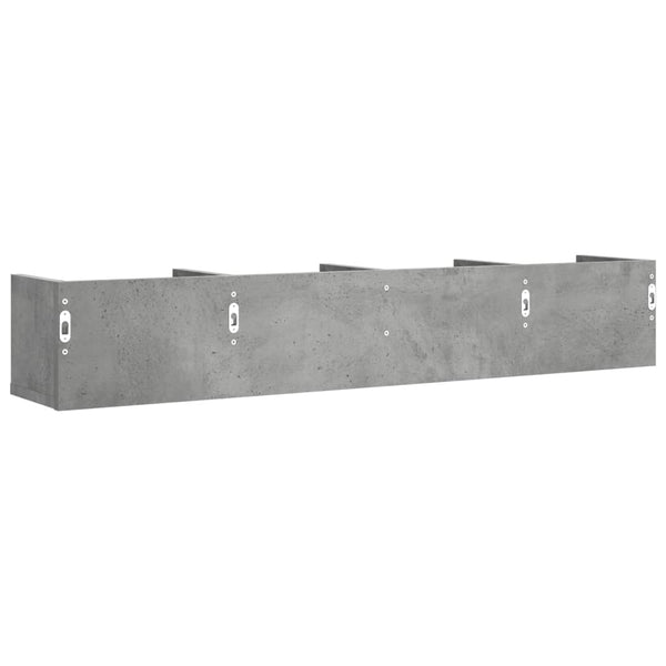 Wandschränke 2er Set Betongrau 99cm