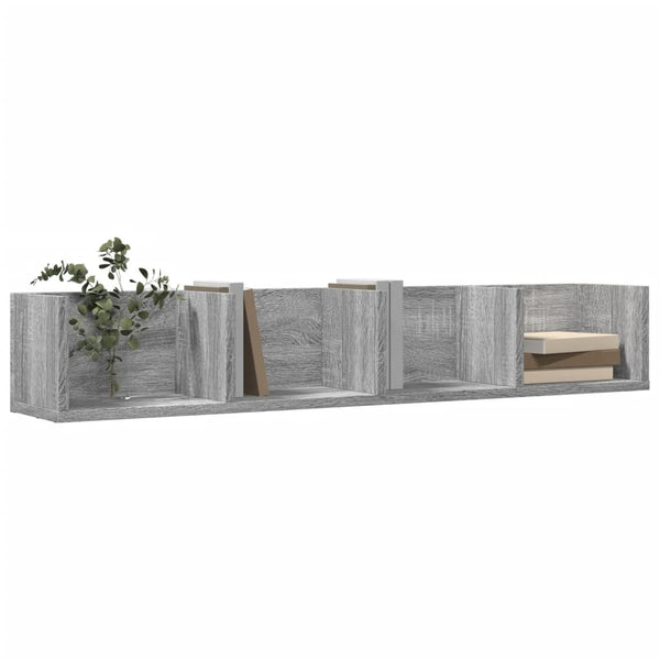 Wandschränke 2er Set Grau Sonoma 99cm