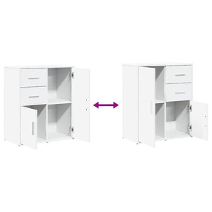 Sideboard Weiß 60x31x70 cm