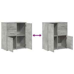 Sideboard Betongrau 60x31x70 cm