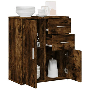 Sideboard Räuchereiche 60x31x70 cm