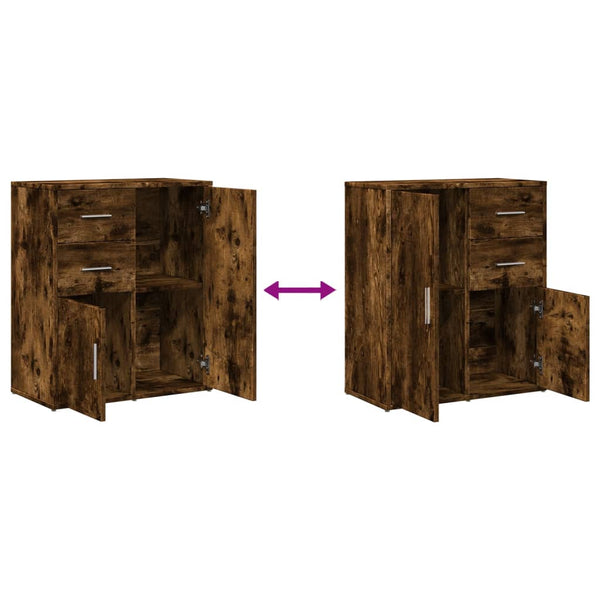 Sideboard Räuchereiche 60x31x70 cm