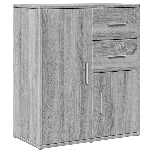 Sideboard Grau Sonoma-Eiche 60 cm