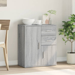 Sideboard Grau Sonoma-Eiche 60 cm