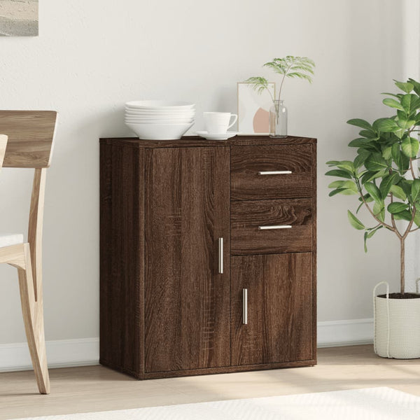 Sideboard Braun Eiche-Optik 60 cm